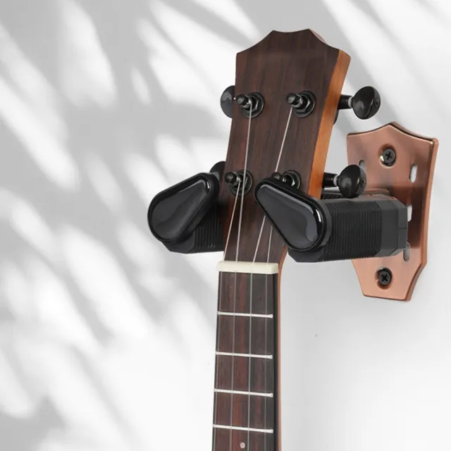 Guitar – crochet de guitare mural à verrouillage automatique par gravité,  suspension pour guitare acoustique/Folk/électrique, support de basse, vis