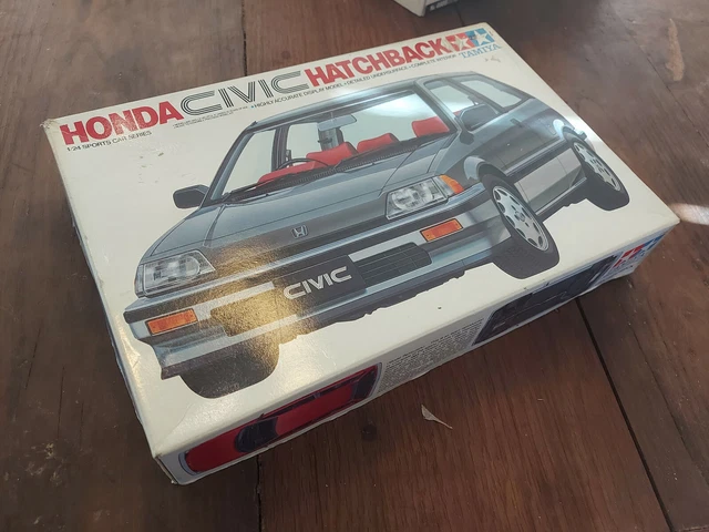 Maquette 1/24 tamiya n°2451 HONDA civic hatchback 1/24, NEUVE JAMAIS MONTEE 1985