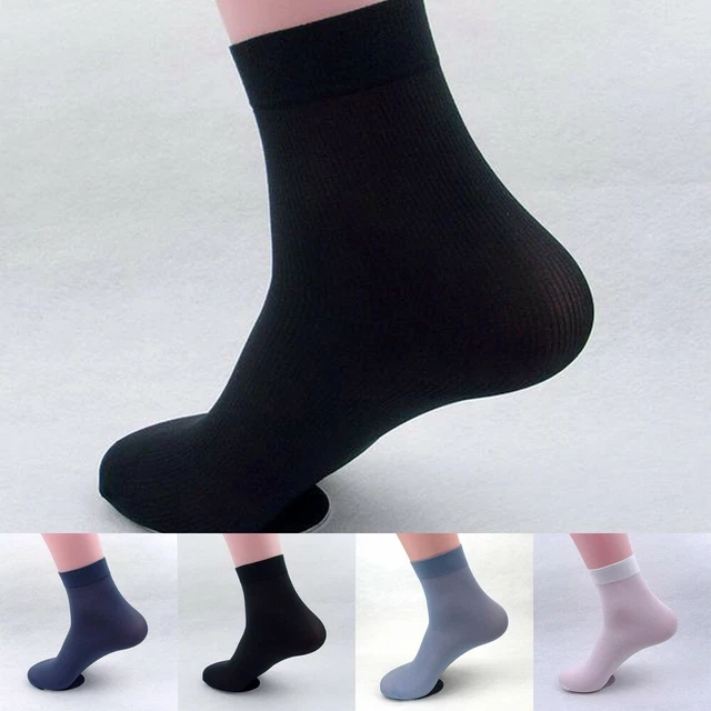 Solido Colore Calzini Calze Business Casual Semplice Corto 10 Paia