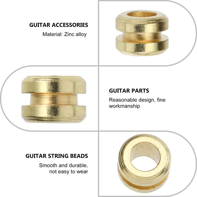 10pcs Gitarre Reparatur Werkzeug Gitarre Wartung Werkzeug Gitarre String Bead 4