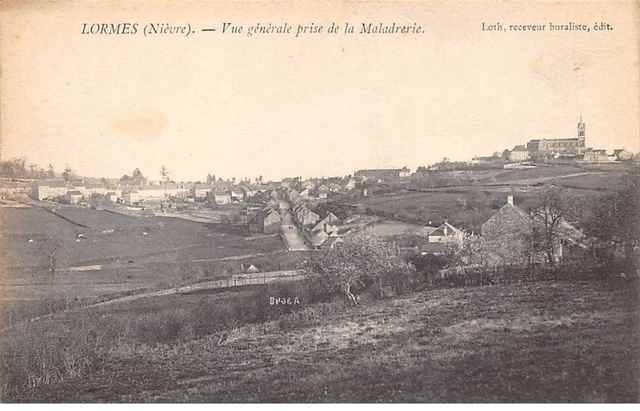 58 - LORMES - SAN32239 - Vue Générale prise de la Maladrerie