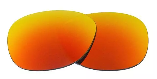 Nuove lenti polarizzate di ricambio rosso fuoco per occhiali da sole Ray Ban RB4126 Cats 1000