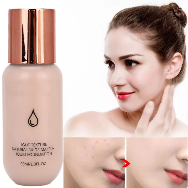 (003)ibcccndc Makeup Liquid Moisturizing Oil Control Face Concealer Cream RMM