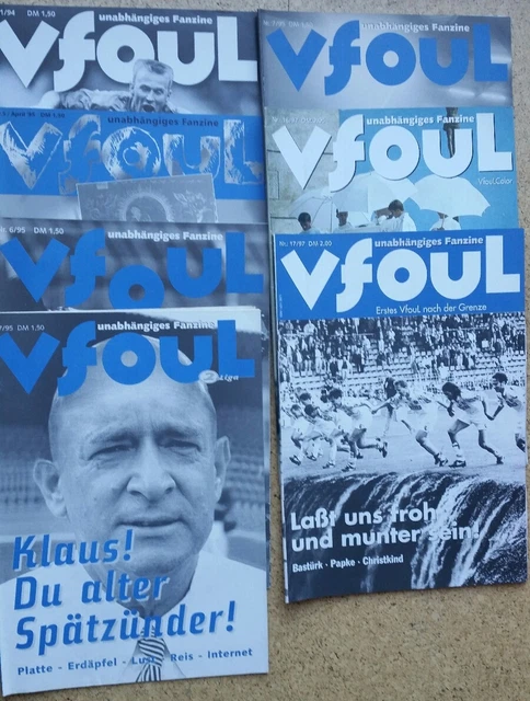 Fanzine vfoul 7Stück, VfL Bochum 1848