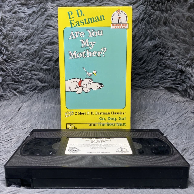 P.D. EASTMAN: ARE You My Mother VHS 1994 Dr. Seuss Beginner Book Video