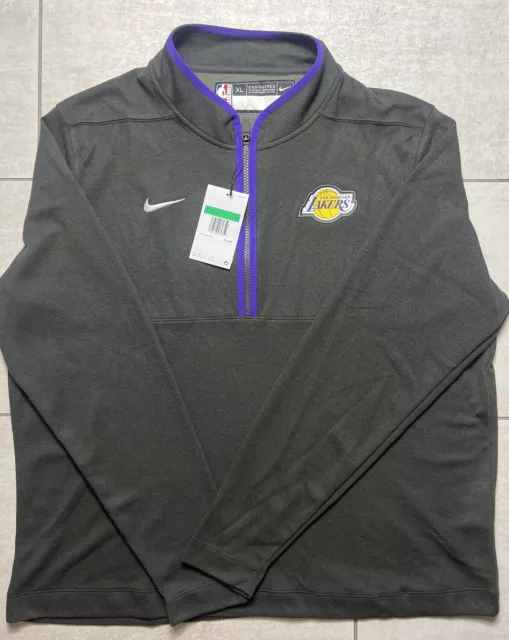 NIKE+NBA+Los+Angeles+Lakers+TrackSuit+Jacket+-+Amarillo%2FPurple+%28MEN%27S+XL-TALL%29  for sale online