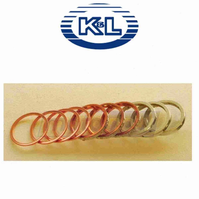 K&L Supply Exhaust Pipe Gaskets for 1982-1983 Honda XL250R - Exhaust Exhaust tc