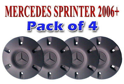 For Mercedes Sprinter W609  Wheel Hub Caps Covers Trims  2006 Onward Set Of  4