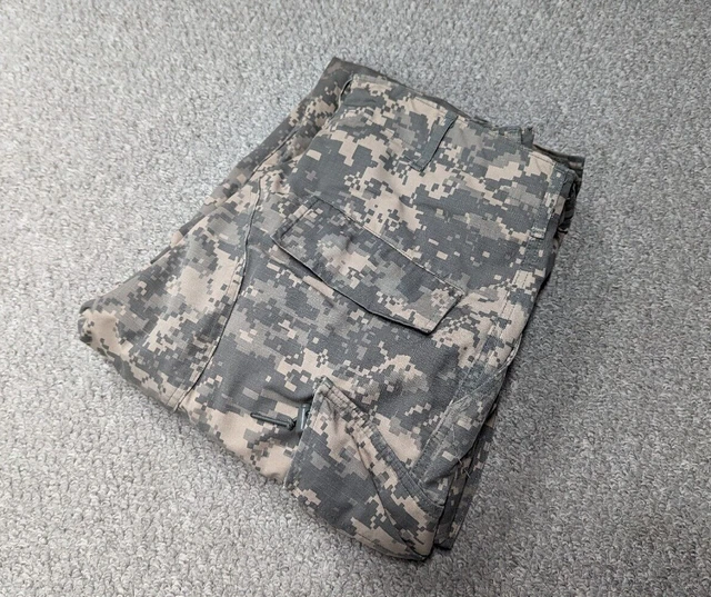 Genuine US Army Air Force Men's Combat Rip Stop Digital Camo Cargo Trousers - M