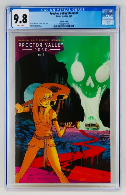 Proctor Valley Road #1 CGC 9.8 White Pages Wildgoose Variant Hot Key Grail NM/MT
