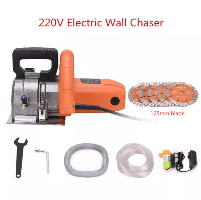 NEW Electric Wall Chaser Groove Cutting Machine Wall Slotting Machine 220V 3800W