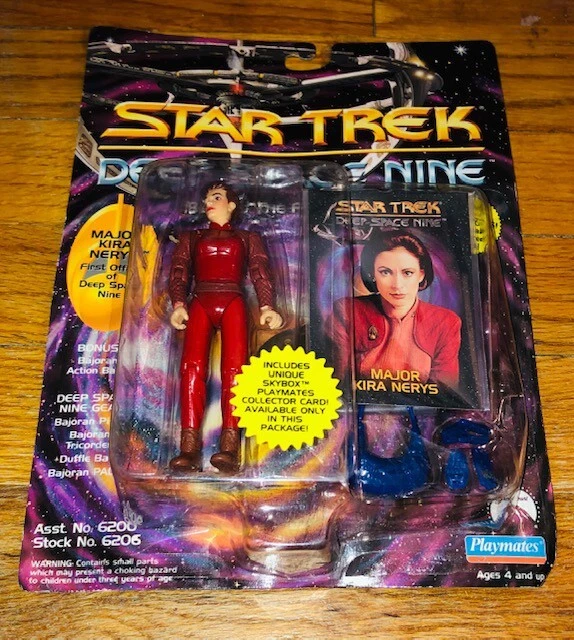 VINTAGE 1992 PLAYMATES Major Kira Nerys Star Trek Deep Space Nine ...