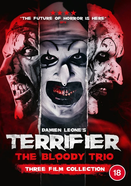 David Howard Thornton Stream New Movies TERRIFIER TRIPLE BOX Set