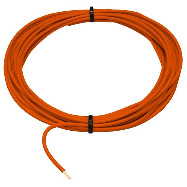 50m FLRY Cavo del veicolo Arancione 1,5mm² tondo Cavo Filo a trefoli AUTO Cavo d