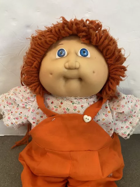 VNTG red head blue eyes Cabbage Patch Kids doll