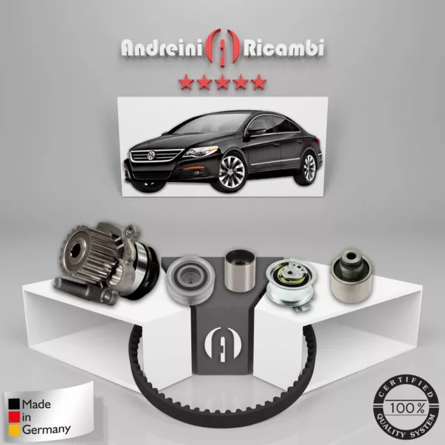 Kit Distribuzione + Pompa Acqua Vw Passat Cc 2.0 Tdi 125Kw 170Cv 2008 -> 2