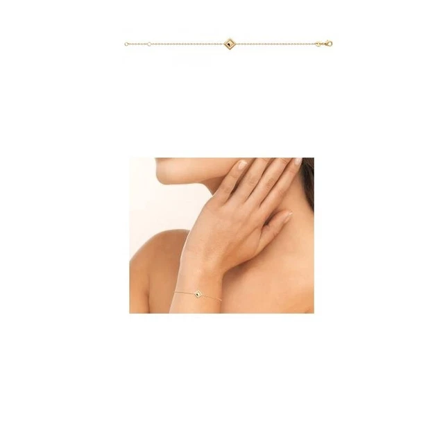 Bracelet Jonc Rigide Plaqué Or 750/000 - Diamètre 64 Mm - Garanti Sans Nickel - Neuf Avec étiquettes
