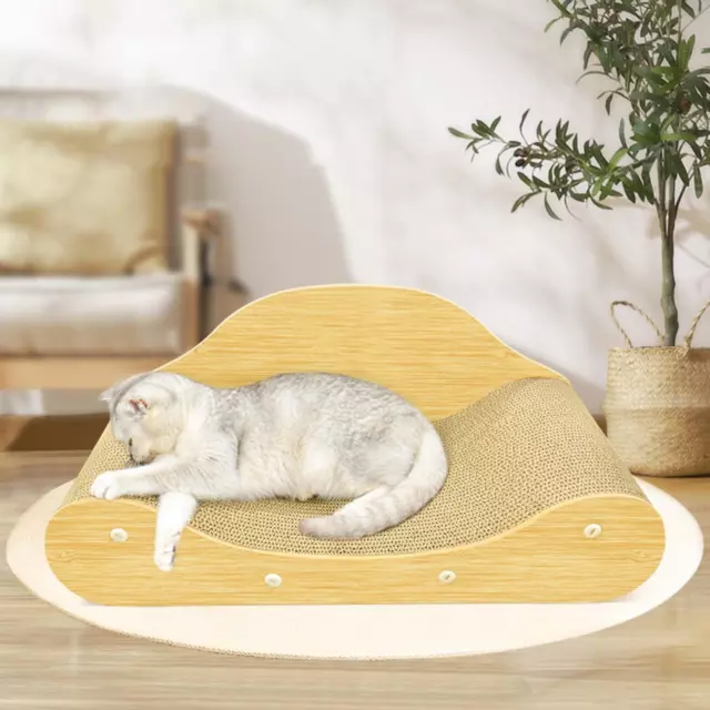 Cat Scratcher Bed Cat Scratch Pad pour Kitty Rest Protect Tapis et canapés