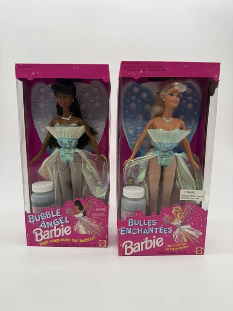 Barbie Bulles Enchantees (Bubble Angel) Doll - 1994 French Edition, Mint In Box, Fashion Collection