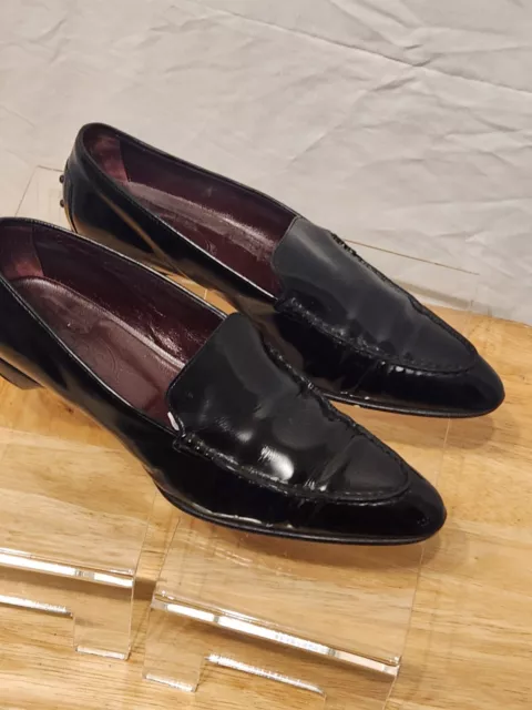 Tods Patent Leather Slip On Loafers 3