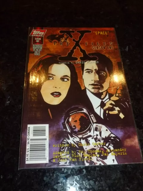 THE X-FILES Comic - SEASON 1 - Vol 1 - Date 03/1998 - Space - Topps Comics