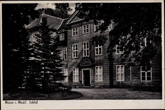Ak Mirow Mecklenburgische Seenplatte, Schloss - 3371153