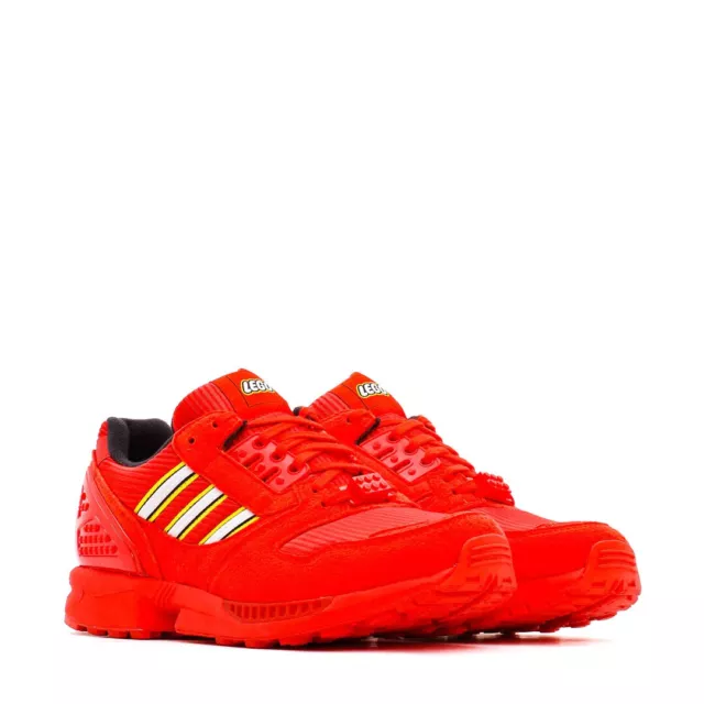 Adidas ZX 8000 Lego Rot Sneaker Freizeitschuhe B-Ware Eu 42.5