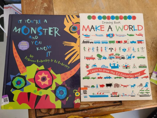 Ed Emberley Book Lot - 7 Books