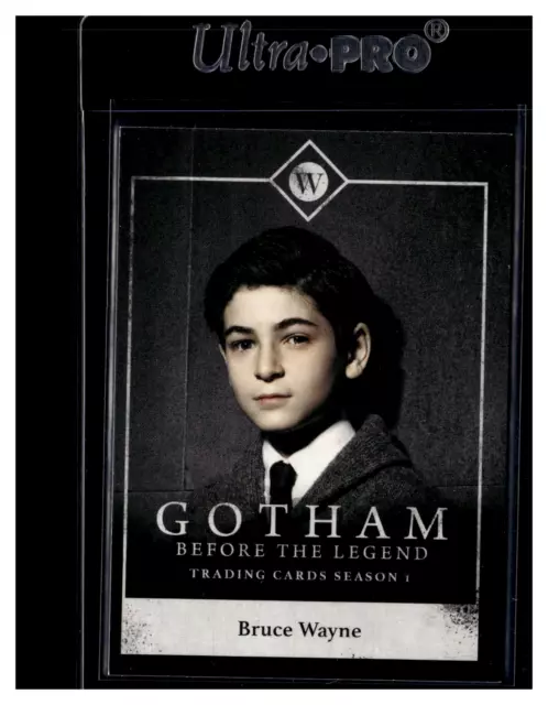 2016 Cryptozoic Gotham: Season 1 - Character Bios #C03 Bruce Wayne