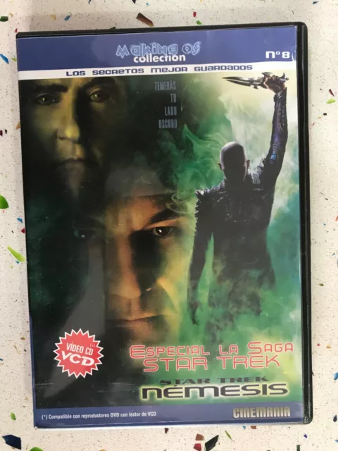 Especial La Saga Star Trek Nemesis Dvd Making Of Collection