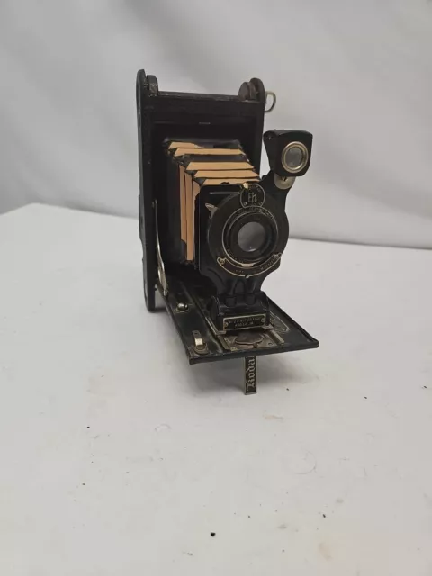 FOLDING CAMERA KODAK NO 1A FOLDING POCKET Junior Model Art Deco