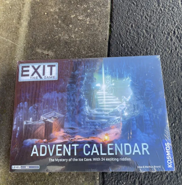 Exit The Game Advent Calendar Mystery Of The Ice Cave NEW Kosmos FREEPOST