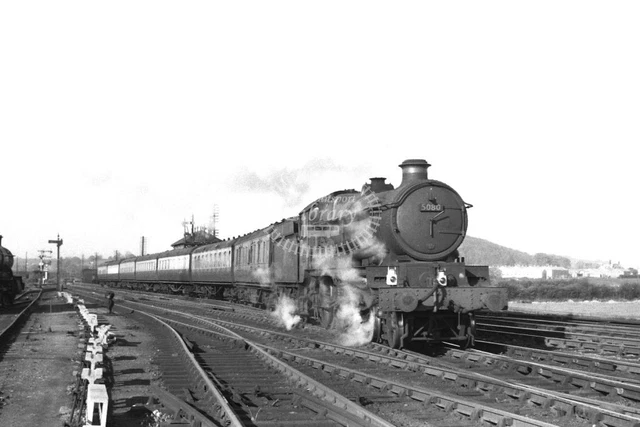 PHOTO BR BRITISH Railways Steam Locomotive Class 4073 5080 at ...