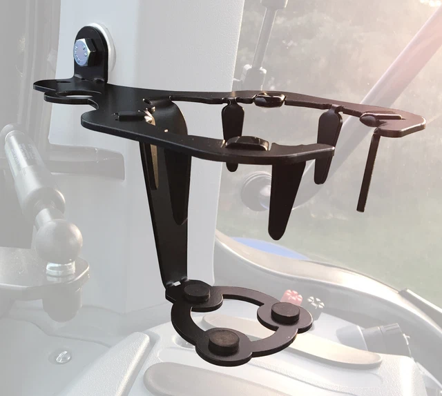 UNIVERSAL CUP HOLDER John Deere, Case IH & New Holland RT Rear Post