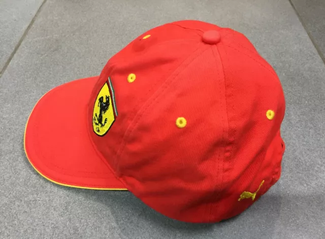 Official Cap F1 Formula 1 Formula 1 Ferrari Puma Massa Brazil Rare 3