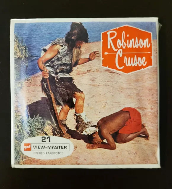 NEU🎬Viewmaster Classics🎬Robinson Crusoe🎬NEW View-Master set, factory sealed