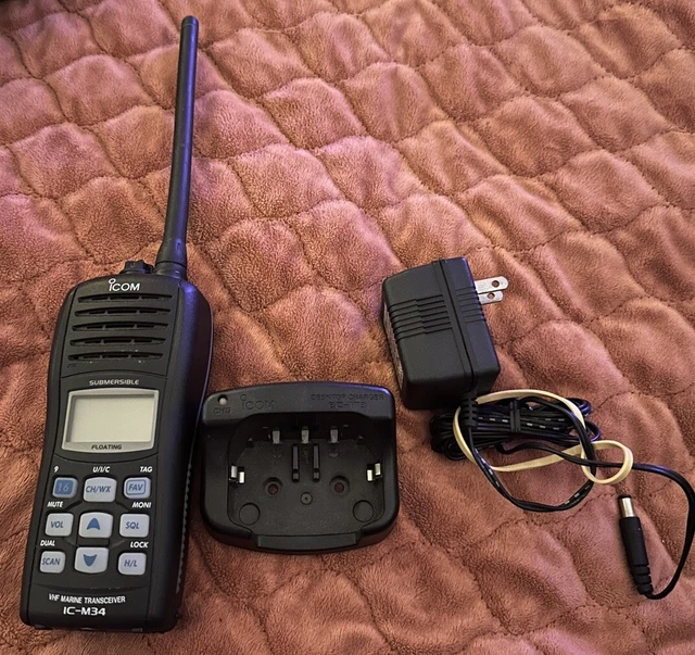 ICM34 VHF Ricetrasmettitore radio marino impermeabile e