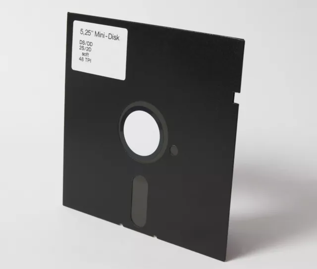 Leere 5,25" Zoll Diskette DD 5 1/4 neu formatiert Floppy Disk