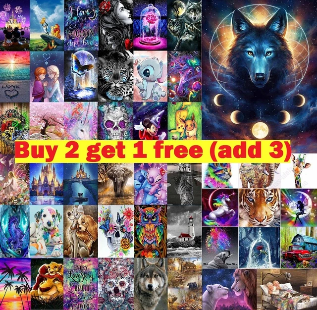 DIY 5D Diamond Painting Embroidery Cross Craft Stitch Art Kit Home Decor