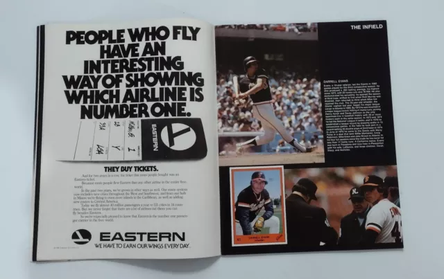 1981 Baseball Handbook Official Year Book San Francisco Giants 2