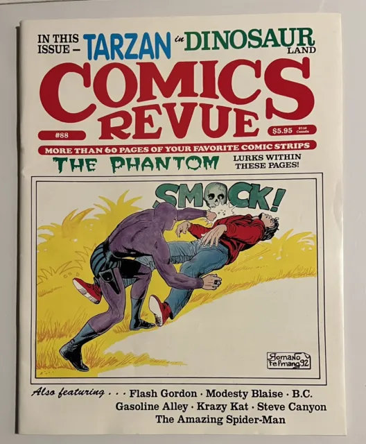 COMICS REVUE #88 (1993) - Spider-Man, Flash Gordon, Phantom, Modesty Blaise