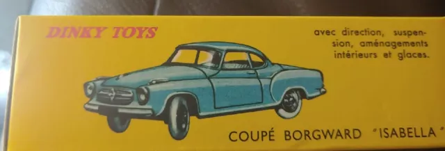 Atlas Dinky Toys Coupe Bogward Isabella Blue Excellent Condition