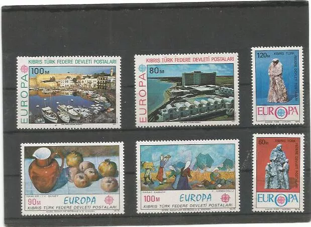Europa CEPT Türkisch - Zypern 1975 - 1977 **; KW: 12,00 Euro
