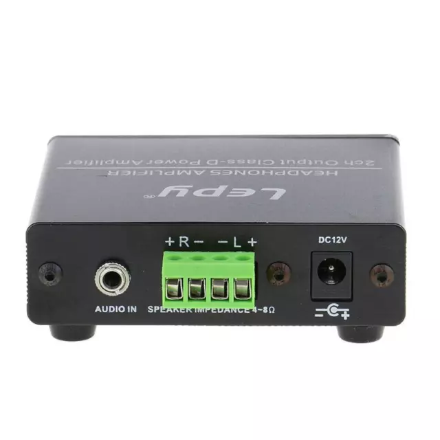 DC 12 V 20 W x2 Klasse D Mini HiFi Digital Stereo Audio Verstärker 3,5 mm Klinke