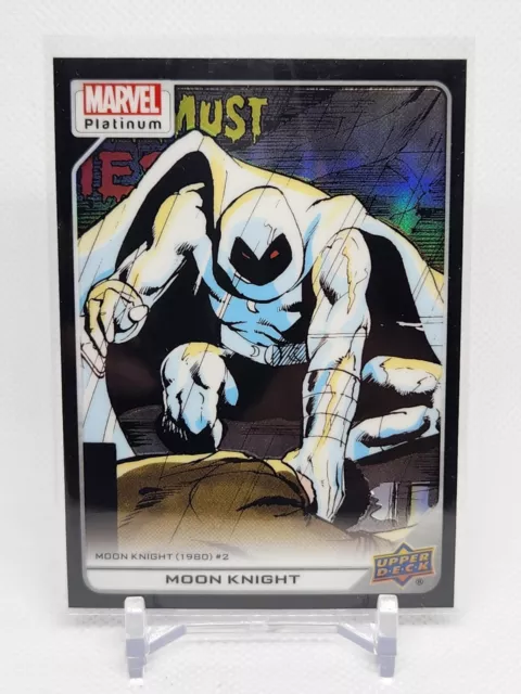 Moon Knight 2023 Upper Deck Marvel Platinum Black Rainbow Parallel #104