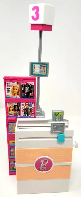 Barbie Grocery Store Playset Supermarket Checkout Counter Replacement