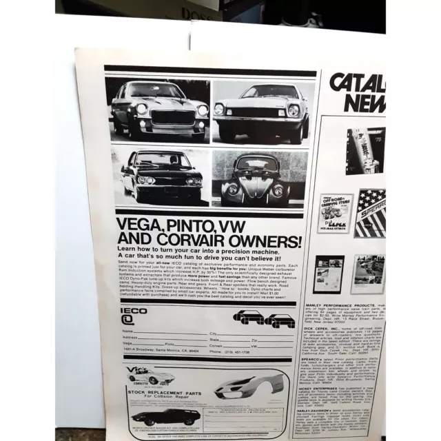 Appliance Mag Wheels Vintage 1973 Deep Down Beauty Is More Original Print Ad