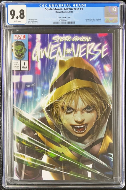 Spider-Gwen Gwenverse 1 Chew variant CGC 9.8 Marvel Comics 2022