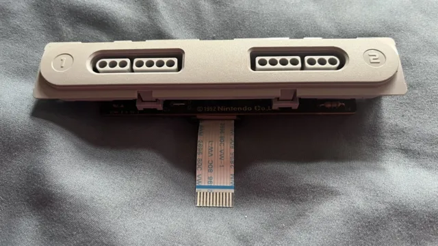 Super Nintendo (SNES) Front Controller Port Assembly