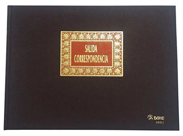 Dohe 9911-registro, uscita corrispondenza, folio orizzontale - NUOVO